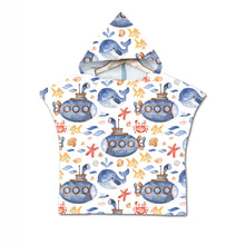 Load image into Gallery viewer, Personalised Hooded Beach Towel
