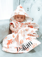 Load image into Gallery viewer, Personalised Hooded Beach Towel
